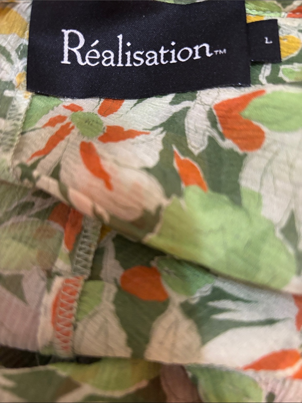 REALISATION PAR The Lila Dress Meadow Print size L - Picture 7 of 9